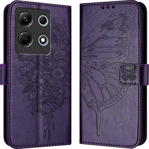 Infinix Note 30 4g Için Kabartmalı Pu Kılıf (Yurt Dışından)