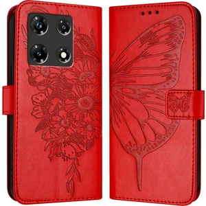 Infinix Note 30 Pro / Note 30 5g Için Kabartmalı Pu Kılıf (Yurt Dışından)