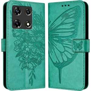 Infinix Note 30 Pro / Note 30 5g Için Kabartmalı Pu Kılıf (Yurt Dışından)