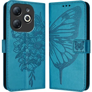 Infinix Smart 8 Için Kabartmalı Pu Kılıf (Yurt Dışından)
