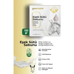 Green Label Eşek Sütü Sabunu Natural Canlandırıcı Ve Besleyici 120gr.