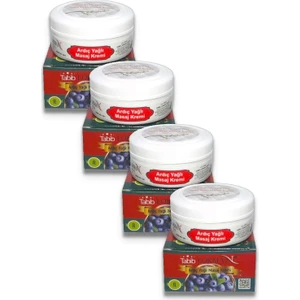 Tabib Lokman Ardıç Yağı Özlü Bitkisel Masaj Kremi 4 x 65 gr