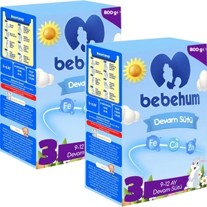 3 No Devam Sütü 9-12 Ay 800 gr x 2 Adet