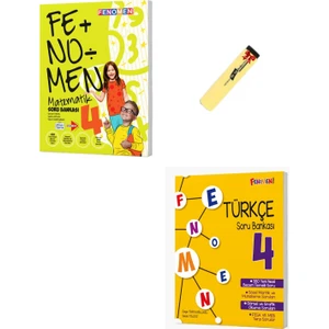 Fenomen Yayıncılık 4. Sınıf Matematik ve Türkçe Soru Bankası