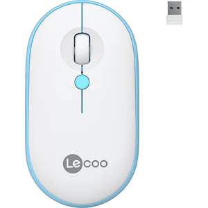 WS212 Kablosuz 1600DPI 4 Tuşlu Optik Mouse Beyaz & Mavi