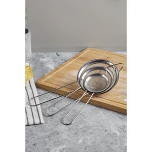 Liam 3lü Paslanmaz Süzgeç 6-8-10 cm