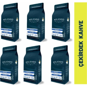 Moliendo House Blend Filtre Kahve Avantaj Paketi (Çekirdek Kahve) 6*1000 g