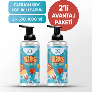 Kids Mavi Macera Köpük Sabun Çocuklara Özel 2X500 ml