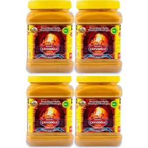 Bozkırlı Çavuşoğlu Çavuşoğlu Odun Ateşinde Çifte Kavrulmuş Kepeksiz Bozkır Tahini 930 gr x 4