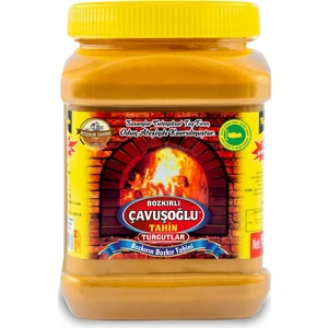 Bozkırlı Çavuşoğlu Çavuşoğlu Odun Ateşinde Kepeksiz Bozkır Tahini 930g