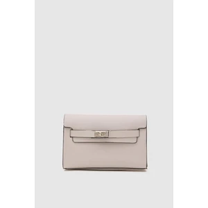 Shule Bags Kelly Kilitli Gri Clutch Bag