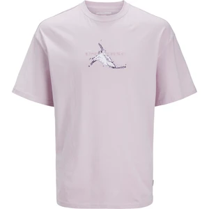 Jack & Jones Erkek Gögüs Baskili Tisört - Ocean