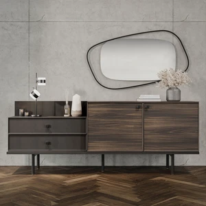 Enza Home Parma Konsol, Şifonyer Aynası