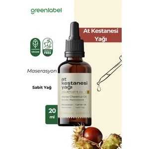 Green Label At Kestanesi Yağı 20 ml