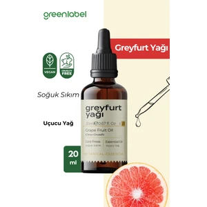 Green Label Greyfurt Yağı %100 Doğal Ve Saf 20ml