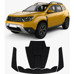 Dacia Duster Uyumlu 2018-2024 Ön Kaput Scoop Ve Dragon Set 4 Parça