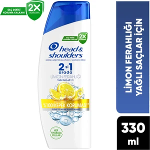 Head & Shoulders Limon Ferahlığı Kepek Karşıtı yağlı saçlar Günlük Kullanım 330ML Şampuan