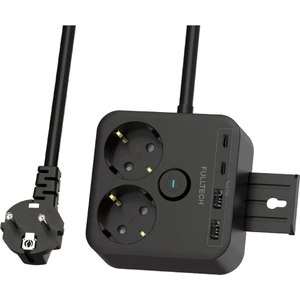 Vothoon Termal Akım Korumalı Isıya Dayanıklı 2'li Duvar Tipi Priz 2x USB 2x Type-C