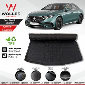 Mercedes E Serisi Bagaj Havuzu W214 2023 Sonrası 3D Wöller Ultraflex Esnek