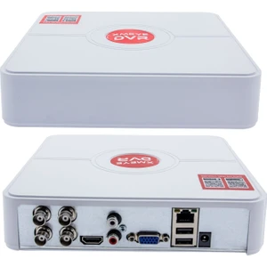 4 Kanal 2 mp Kayıt Cihazı AHD 1080N H265+ Plus 5 in 1 Xmeye Yüksek Performans