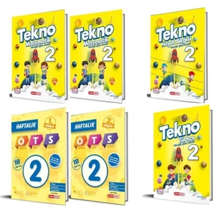Kırmızı Beyaz Yayınlar Tekno 2. Sınıf Tüm Dersler Set