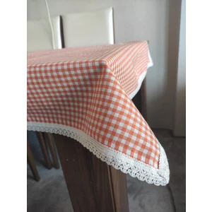 Denizli Hatırası Güpürlü Pötikareli Masa Örtüsü