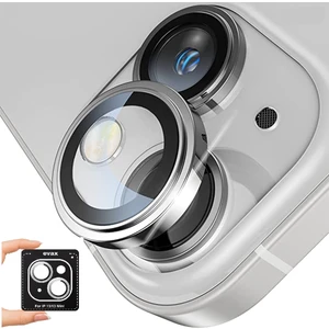 Apple iPhone 13 / 13 Mini Uyumlu Kolay Kurulum Aparatlı Safir Kamera Lens Koruyucu 2'li Set