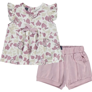 Kız Bebek Takım 6-18 Ay Soft Lila