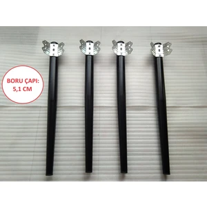 4 ADET KONİK MASA AYAĞI-73CM-SİYAH-BEYAZ RENK SEÇENEKLİ-SK2