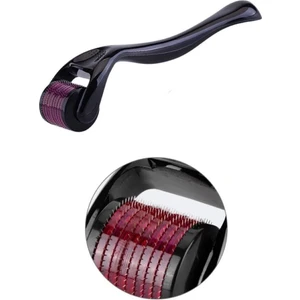 Dermaroller Titanyum Uçlu 540 Iğneli Derma Roller 0.5 mm Iğne Cilt Yüz Vücut Yenileme Masaj Aleti