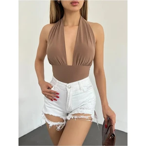 Fav Style Kadın Yüksek Bel Yırtıklı Cepli Kot Şort