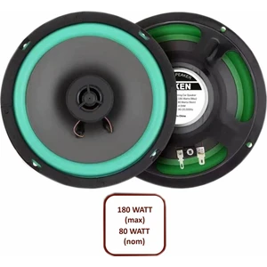 Araç hoparlörü kolon 16cm 6,5inc 180watt niken 2ADET