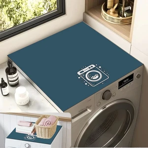 Valerine Life Çamaşır Kurutma Makinesi Örtüsü Matı Kaymaz Sıvı Geçirmez Koruyucu Yıkanır Ped 60 x 60 cm