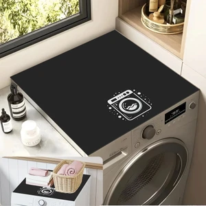 Valerine Life Çamaşır Kurutma Makinesi Örtüsü Matı Kaymaz Sıvı Geçirmez Koruyucu Yıkanır Ped 60 x 60 cm