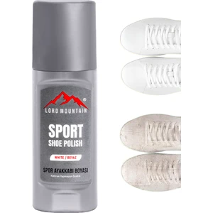 Lord Mountain Beyaz Ayakkabı,sneaker Beyaz Ayakkabı Temizleyici,deri ve Kumaş Boyası,deri,kanvas Boya 75 ml