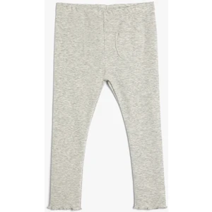 Basic Tayt Ribanalı Cep Detaylı Pamuklu