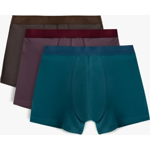 3'lü Basic Boxer Seti Pamuklu