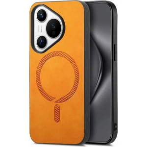 Mays Shop Huawei Pura 70 Magsafe Araba Mounts Için Flip Case Hafif Kablosuz Ince (Yurt Dışından)