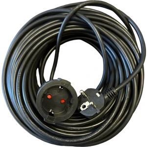 3g 1 Mm² 2200W Profesyonel Uzatma Kablosu - Siyah 7 Metre