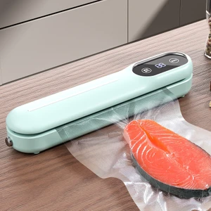 Ev Vakum Paketleme Makinesi Tam Otomatik Vakum Yapıştırma Makinesi Gıda Koruma Küçük Mini Isıyla Daralan Plastik Yapıştırma Makinesi (Yurt Dışından)