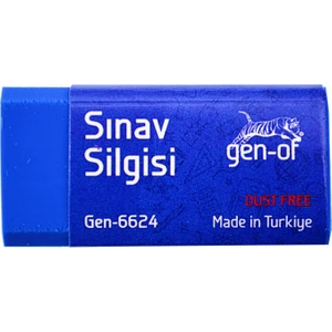 Gen Of No:24 Dust Free Orta Boy Sınav Silgisi Mavi G 6624 1 Adet