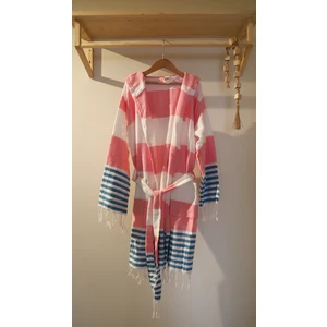 Unisex Amor Peştemal Bornoz- Pamuklu - Çocuk Bornozu