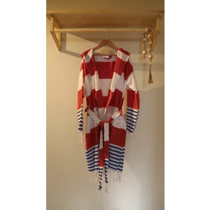 Unisex Amor Peştemal Bornoz- Pamuklu - Çocuk Bornozu