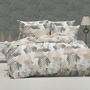 Lila Moon Sunrise Çift Kişilik Pamuklu Nevresim Takımı