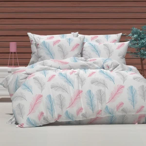 Lila Moon Sunrise Çift Kişilik Pamuklu Nevresim Takımı