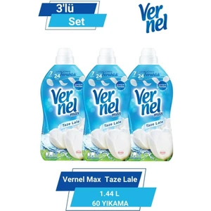 Vernelt Max Taze Lale 1.44 lt 60 Yıkama  3'ltü Set