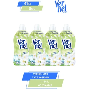 Vernelt Max Taze Yasemin  1.44lt 60 Yıkama  4'ltü  Set