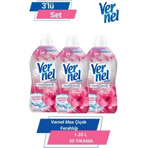 Max Çiçek Ferahlığı 1.32L 55 Yıkama  3'lü Set