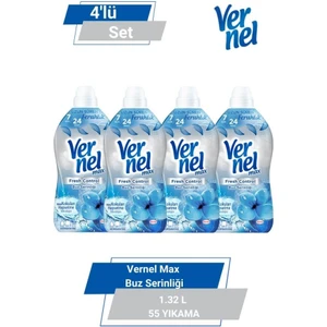 Max Buz Serinliği  1.32L 55 Yıkama  4'lü Set