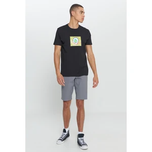 Altınyıldız Classics Erkek Siyah Standart Fit Normal Kesim %100 Pamuk Tasarım Baskılı Bisiklet Yaka Tişört